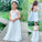 Scoop Ruffles Lace Sleeveless A-Line/Princess Ankle-Length Flower Girl Dresses