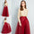 Sleeves Floor-Length A-Line/Princess Long Neck Sheer Applique Organza Dresses