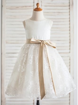 High Quality French Lace Flower Girl Dress